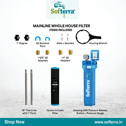 Softerra MainGuard™ 2 – 2‑Stage Mainline Water Filter