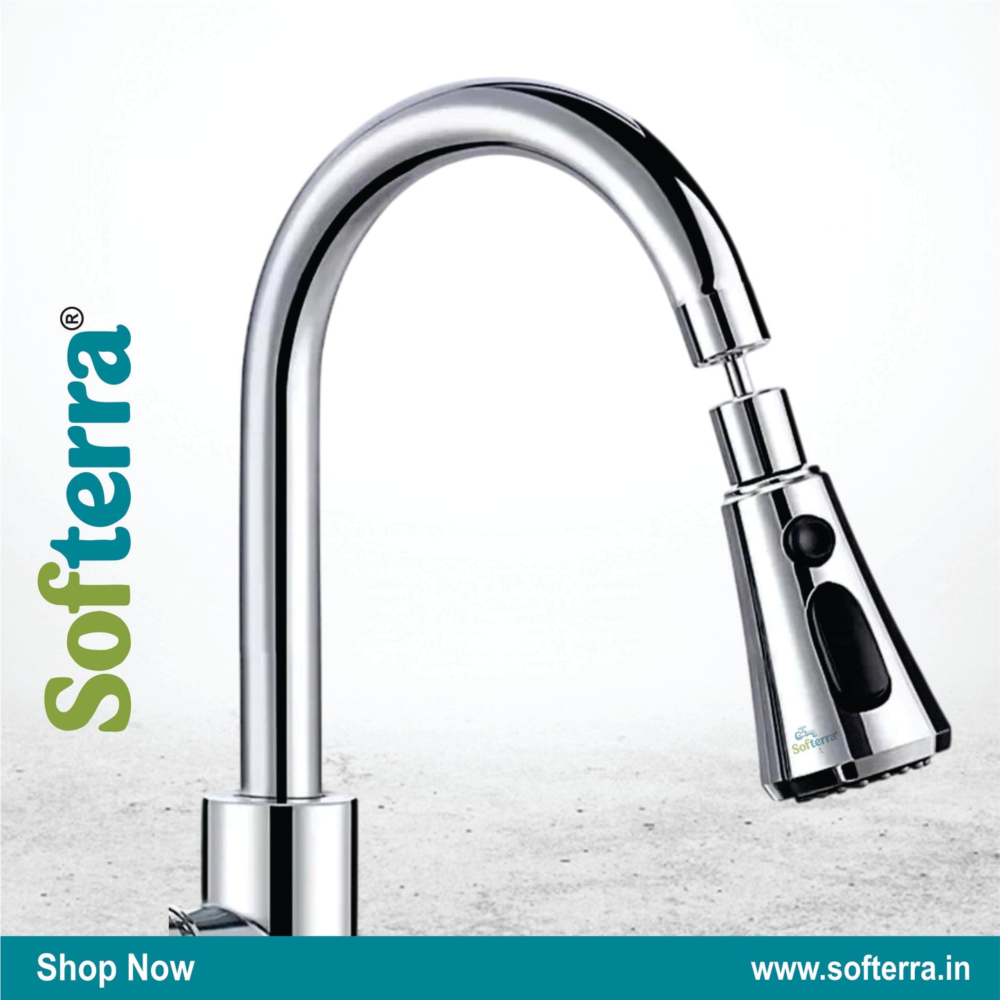 Softerra AeroFlow™ – Tap Extender & Water-Saving Nozzle