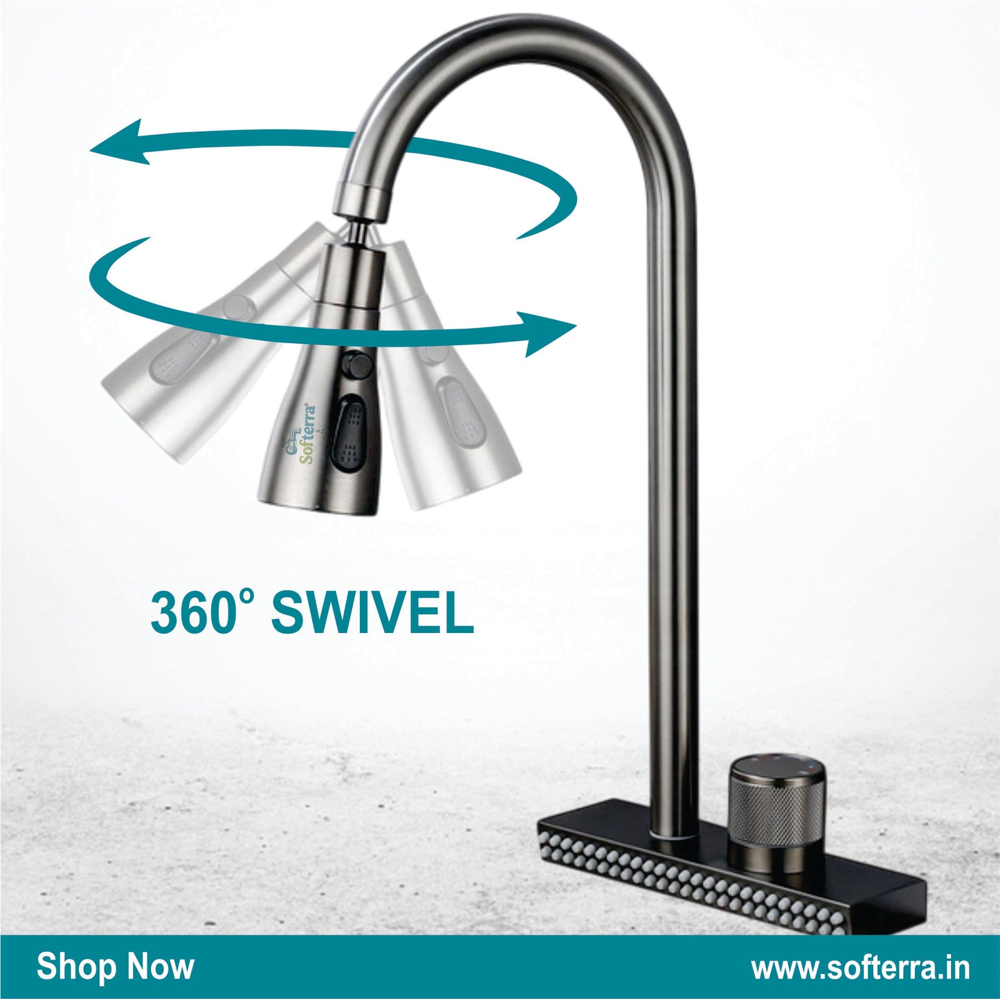 Softerra AeroFlow™ – Tap Extender & Water-Saving Nozzle